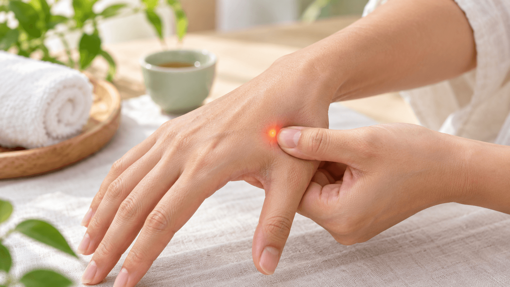 Bấm huyệt cơ bản cho người mới bắt đầu: cách xác định huyệt và lực bấm an toàn
